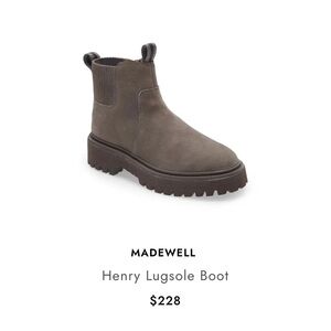 Madewell Henry Lugsole Boots